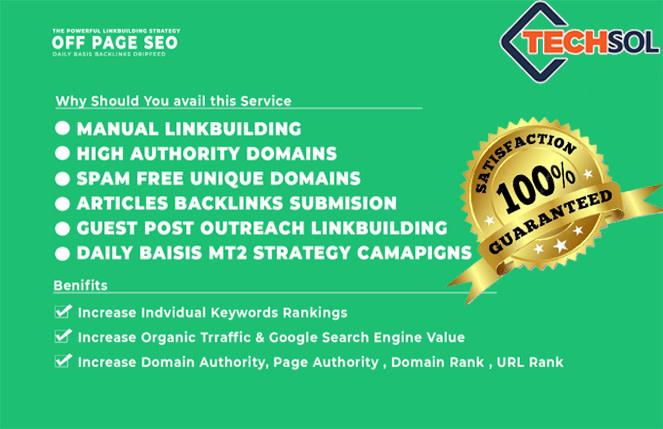 I will rank your website by dofollow white hat SEO ba...