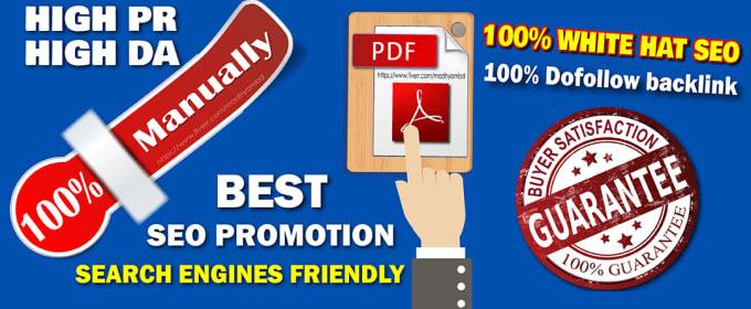 I will do pdf and article submission to top 80 pdf sh...