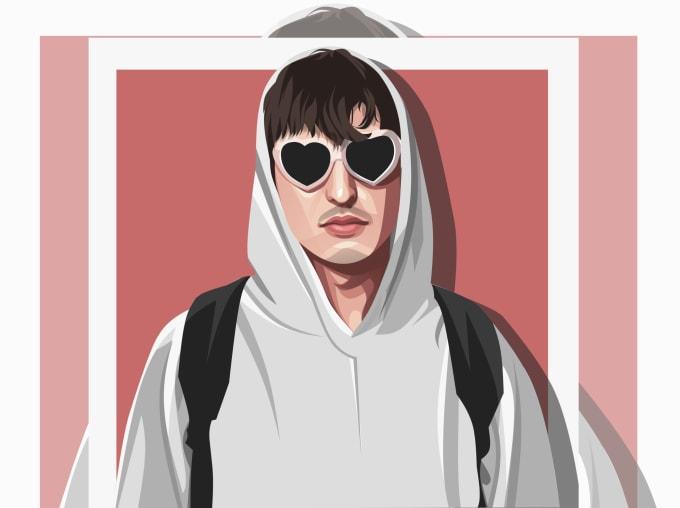 I will draw your photo into cartoon art