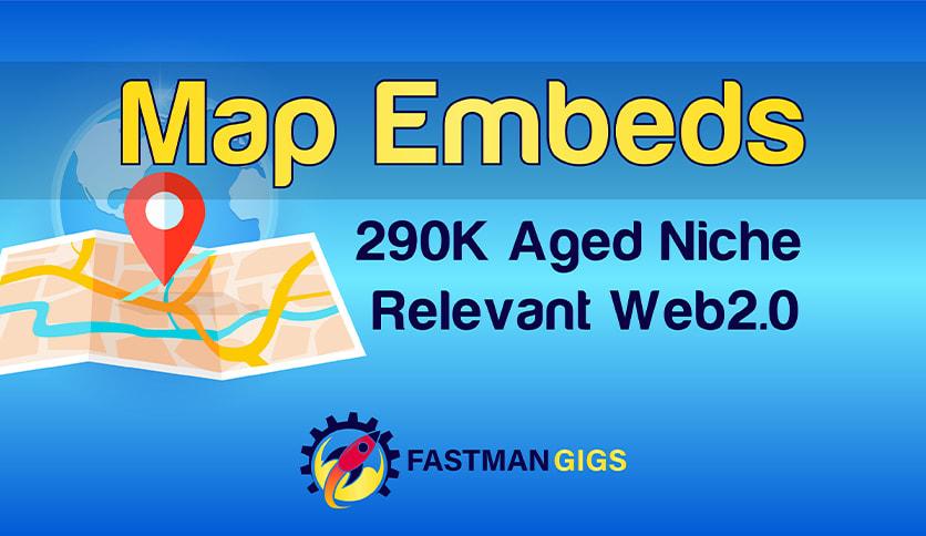 I will embed map using iframes 230 embeds, schema is...