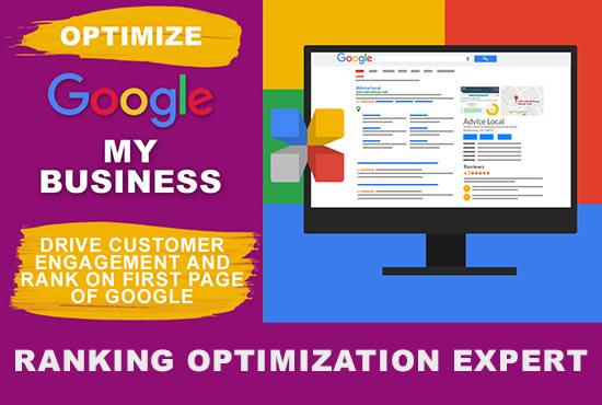 I will google your business listings and improve gmb ...