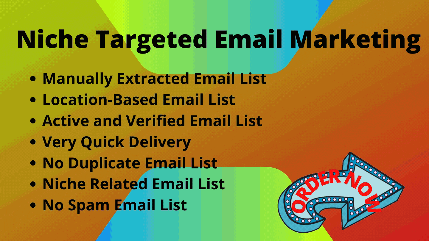 Do 5000 Collect Niche Targeted Email List For Email M...