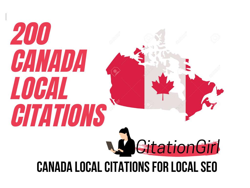I will 200 canada local citations backlinks for local...