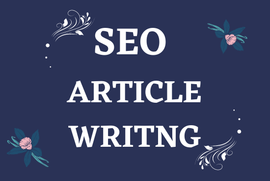 I will write SEO friendly article or any kind of prod...