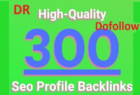 I will provide 300 high authority profily backlinks h...