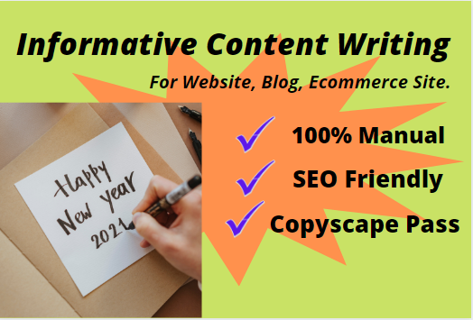 I will write professional content with 1500 word SEO ...