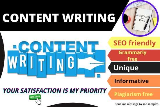 I will write 1000 words SEO friendly unique content w...