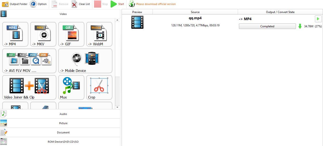 I will optimize videos to a low size and high quality...