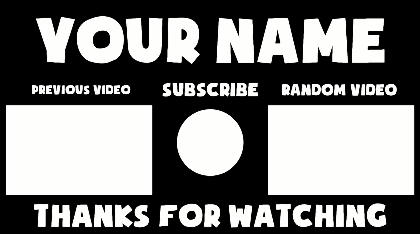 I will create youtube intro/outro