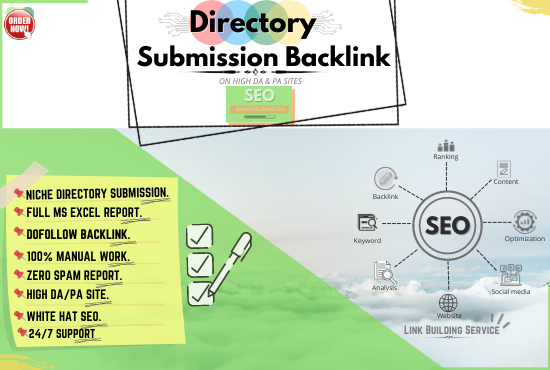 I will do manually 70 Best quality Directory Submissi...