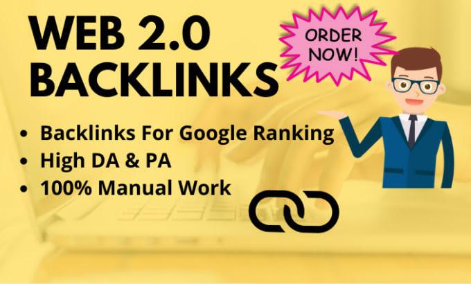 I will make 600 web 2 0 seo permanent dofollow backli...