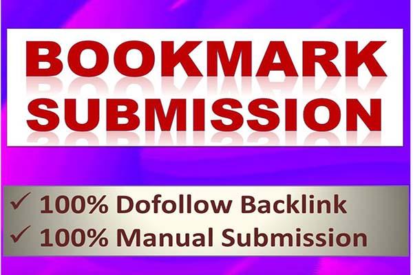 50 Bookmarking submission backlink on HQ sites as lin...
