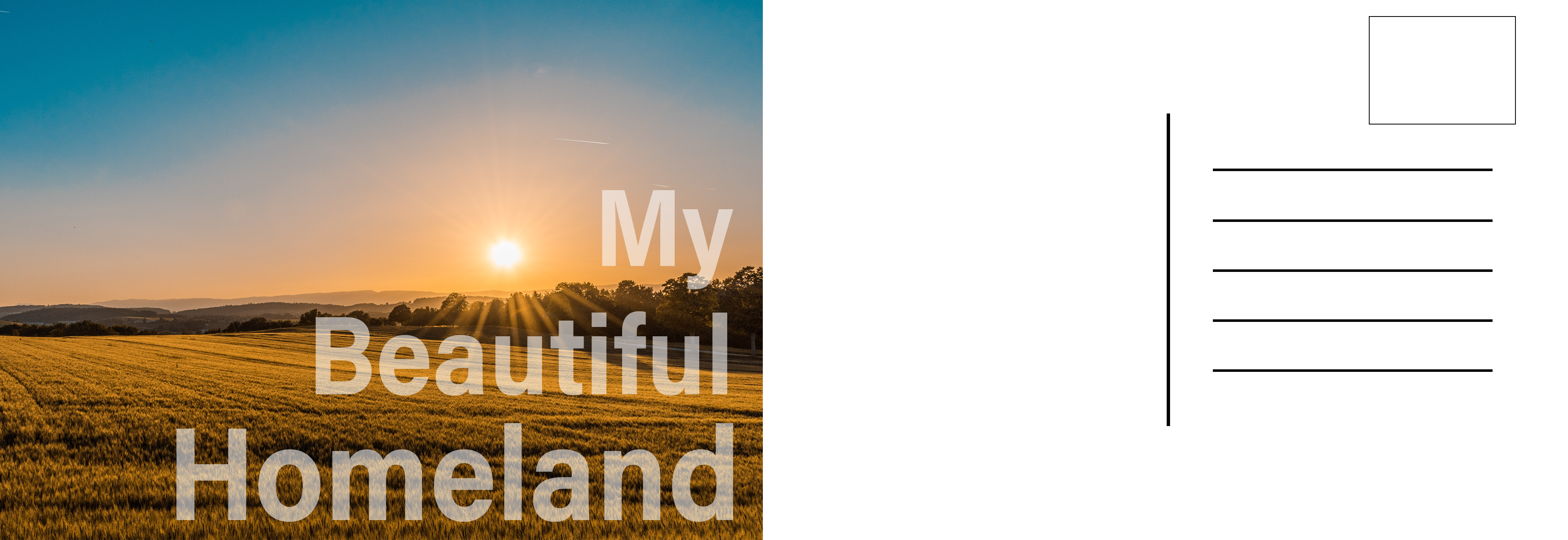 I will create modern catchy postcard or eddm design