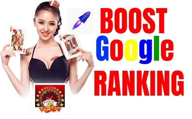 build 1500 SEO premium casino, poker gaming Backlink...