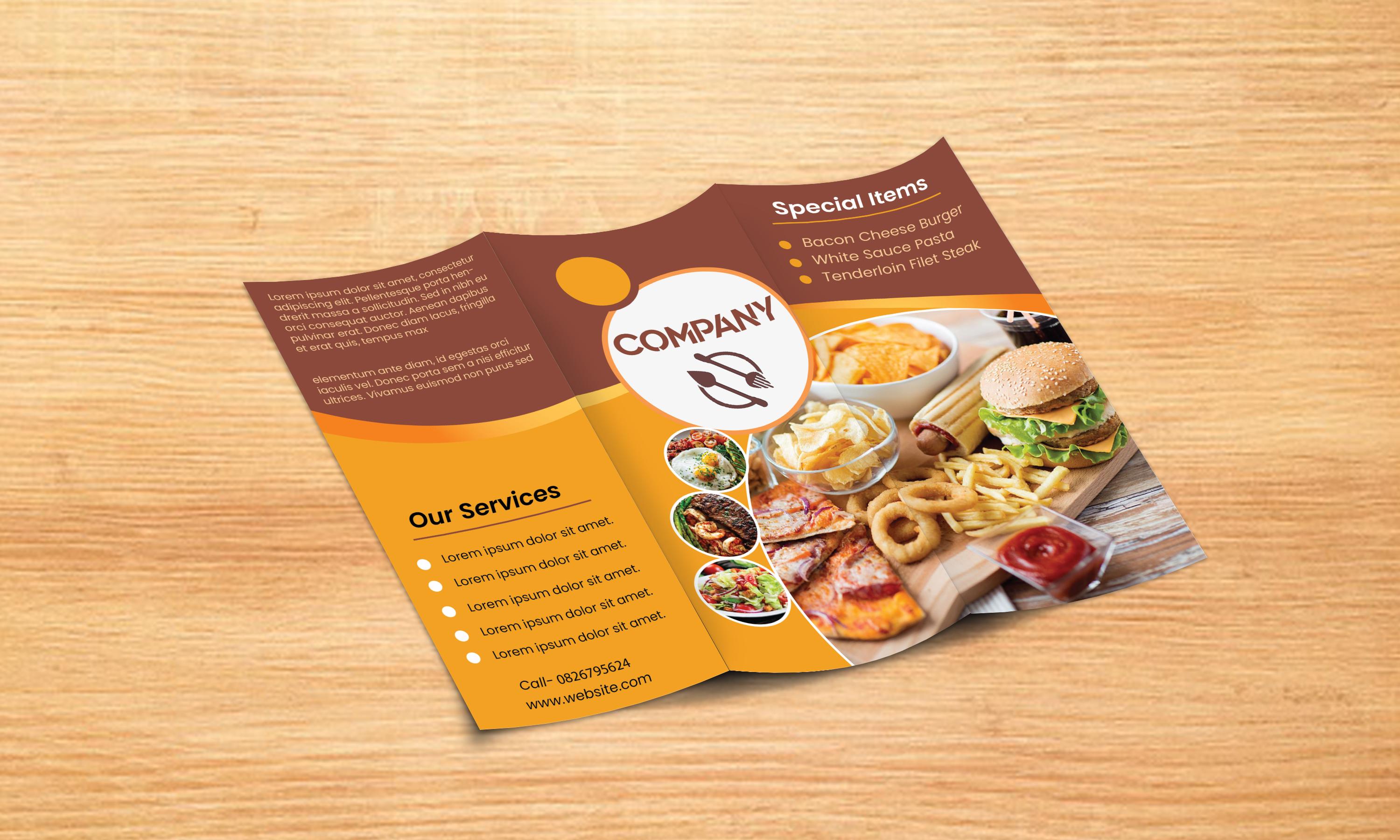 I can make eye-catching Trifold brochure designs with...