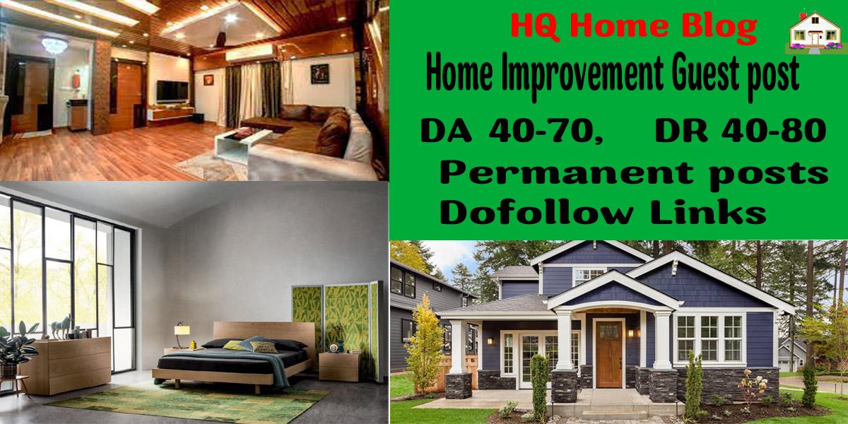 I will do A home guest post da70+ real home improveme...