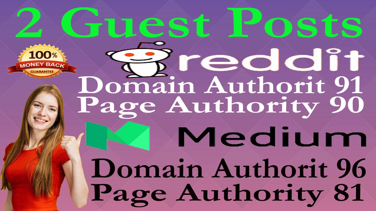 I will do Write And Publish Reddit on Medium. com Gue...