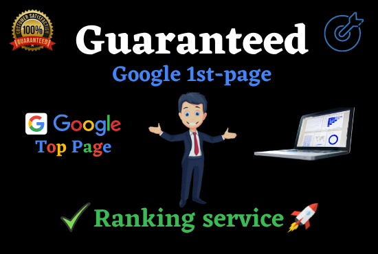 Get Guaranteed Google 1st Page Ranking with White Hat...