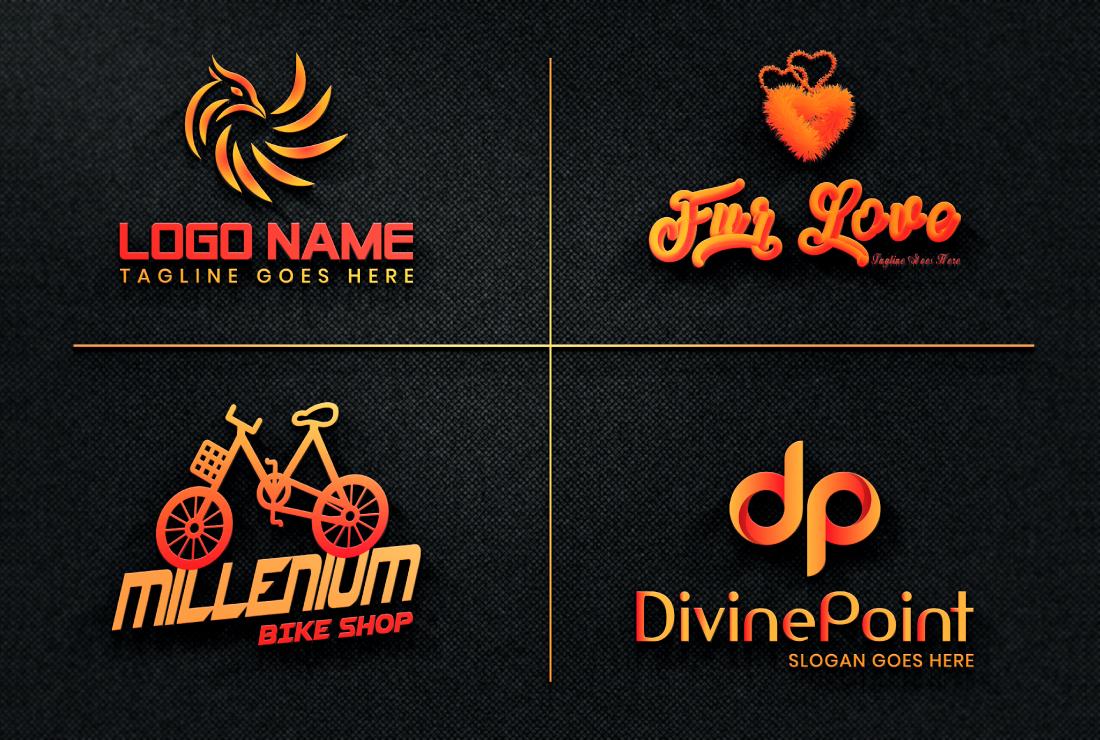 I will do modern minimalist unique business logo with...