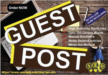 Publish 10 Guest Post High DA Sites for Your website ...