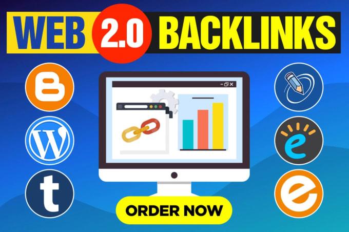 I will create High Quality 10 Web 2.0 seo backlinks