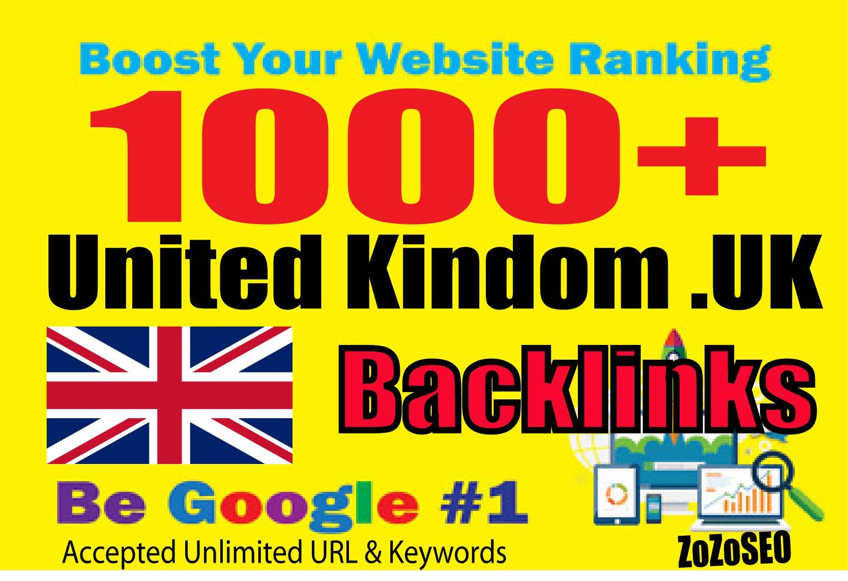 1000+ United Kingdom. UK Backlinks From Local UK doma...