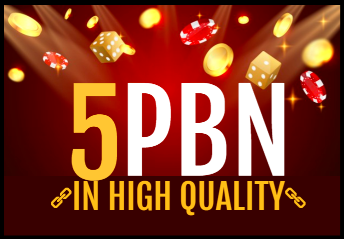 I will create 5 Permanent Niche High Quality CASINO/P...