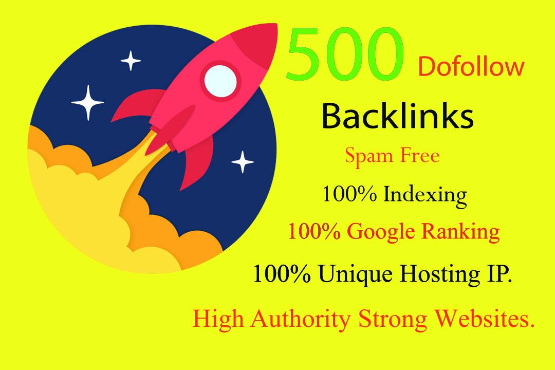 I will Build 500 PBN Homepage Profile High DA-9 Dofol...