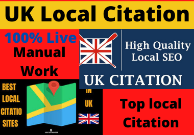 Live 10 UK local citations and directory submission o...