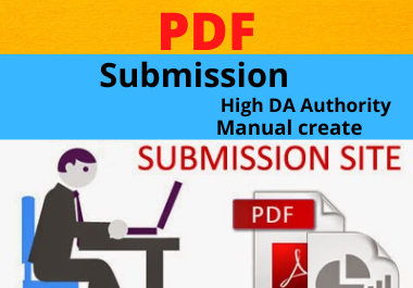 20 PDF Submission High Authority Low spam score uniqu...