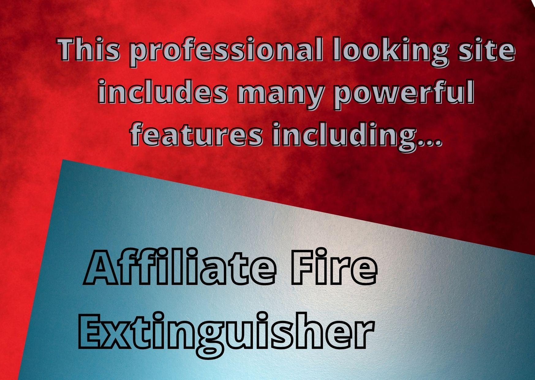 Affiliate Fire Extinguisher popularity of your own si...