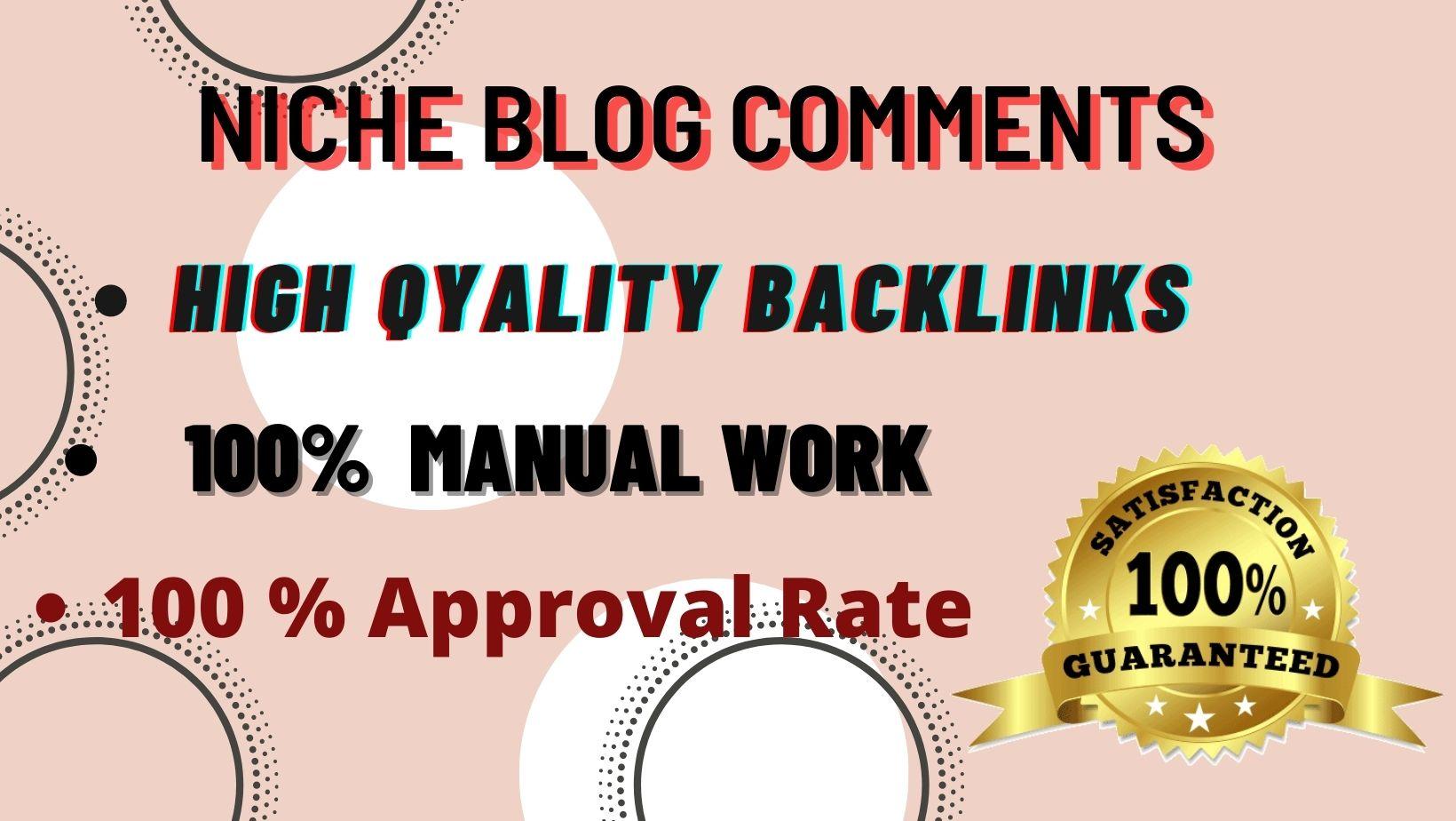 I Will Create High Quality 50 Niche Relevant Blog com...