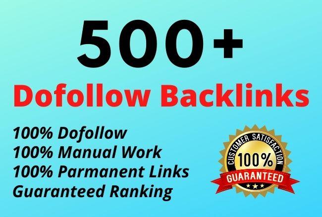 I will create 500+ high quality dofollow off page SEO...