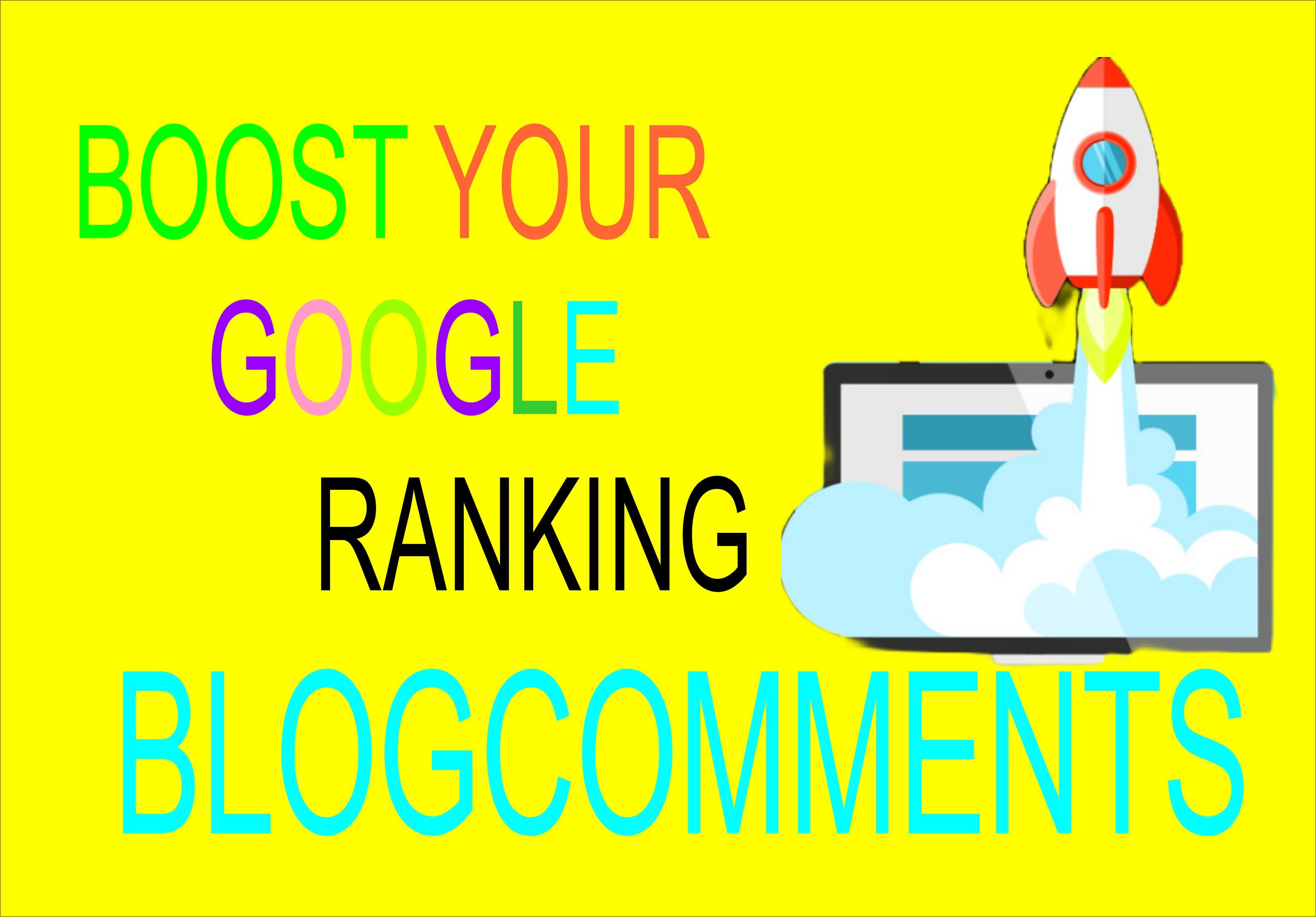 I Will Do 100 high Quality Dofollow Blogcomment Backl...
