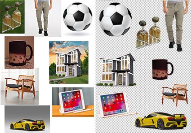 I will do Any products background removal from 30 ima...