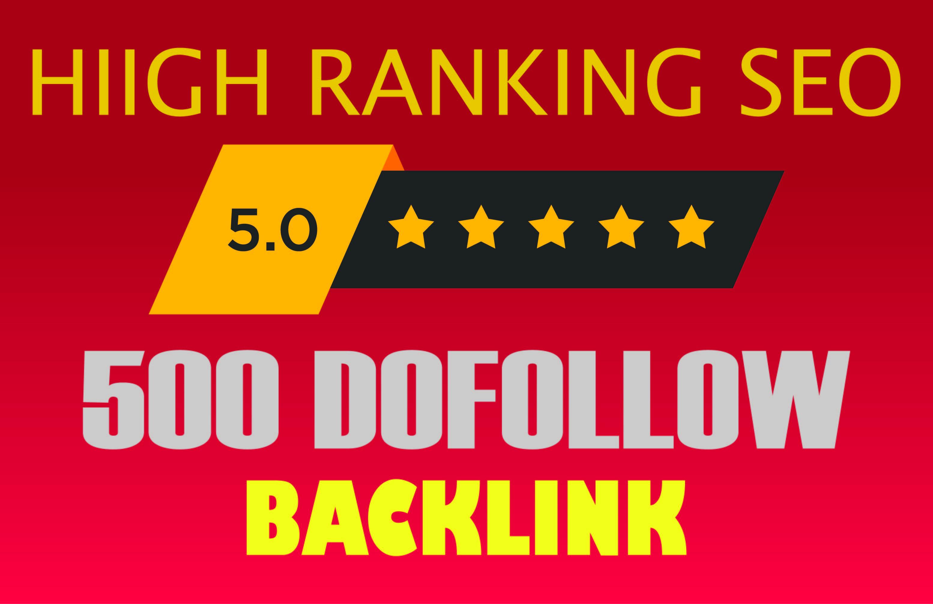 I will do 500 dofollow blog comment with high backlin...