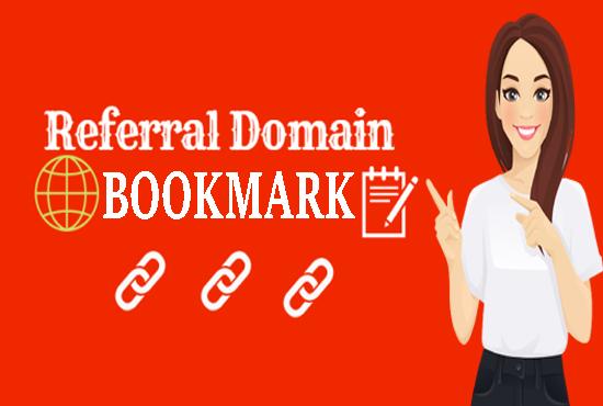 I will manually create 100 referring domain bookmarki...