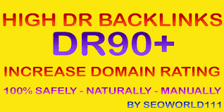 I will build DR 90 to 99 high quality dofollow backli...