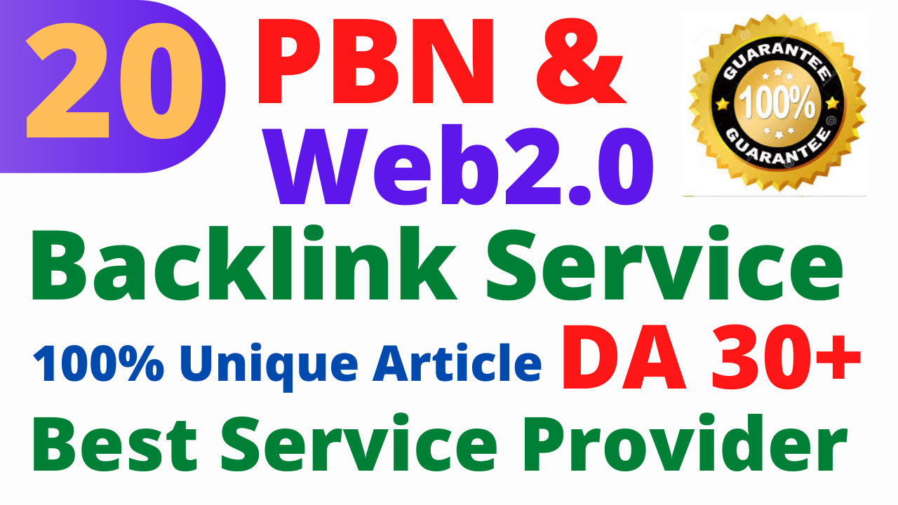 I will Create High DA PA Do-follow Manually 20 Perman...