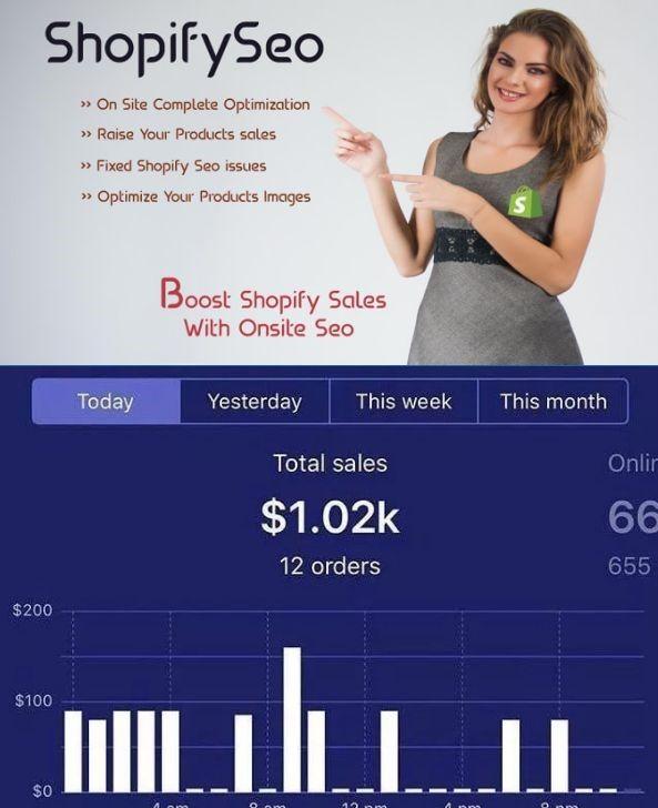 I will do shopify SEO to increase google rankings and...