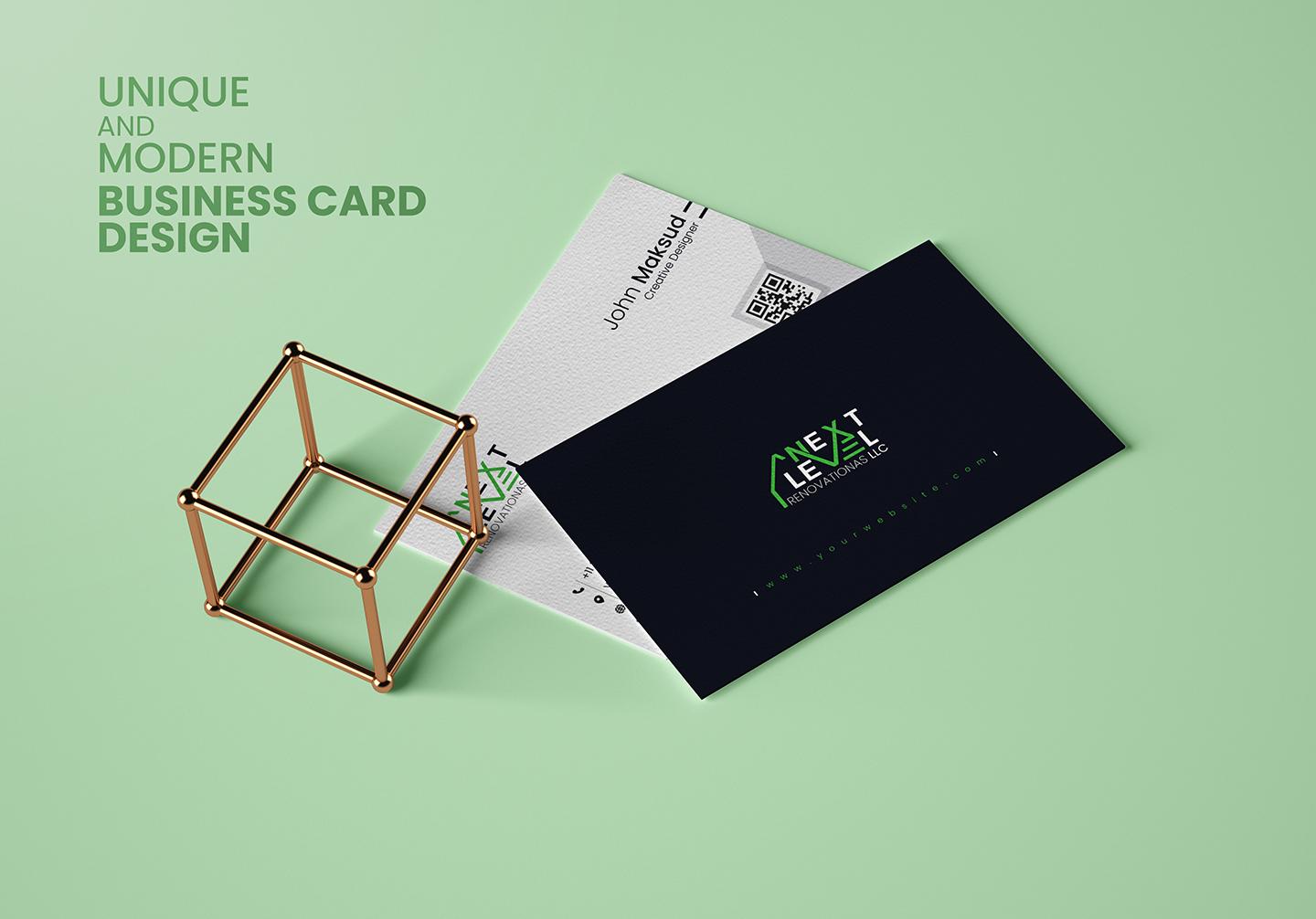 I will create unique and modern Business Card Design ...