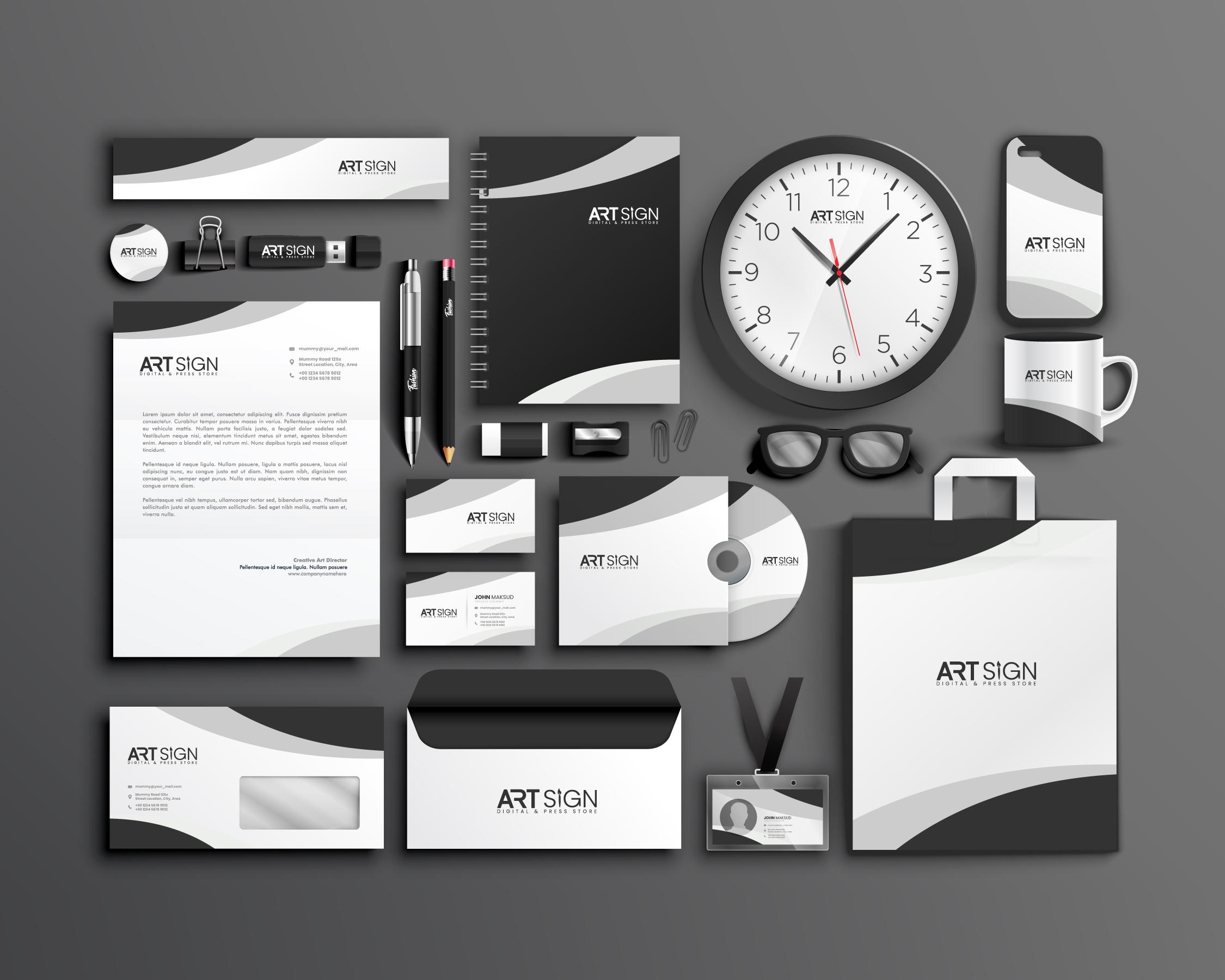 I will create a business card, logo, invoice, lett...