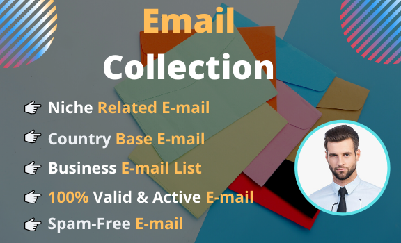 I will collect 5k active & niche targeted email l...