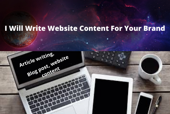 I will write content for your website