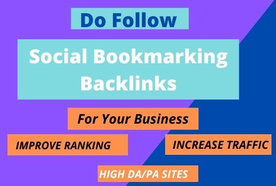 I will help to rank your website 100+ social bookmark...