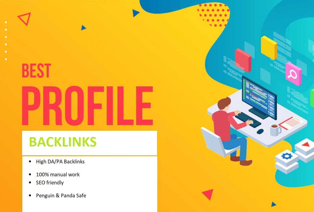 I will do 200 high authority SEO dofollow profile bac...