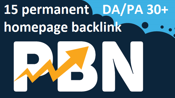 Rank your website 15 permanent Homepage PBN backlink ...
