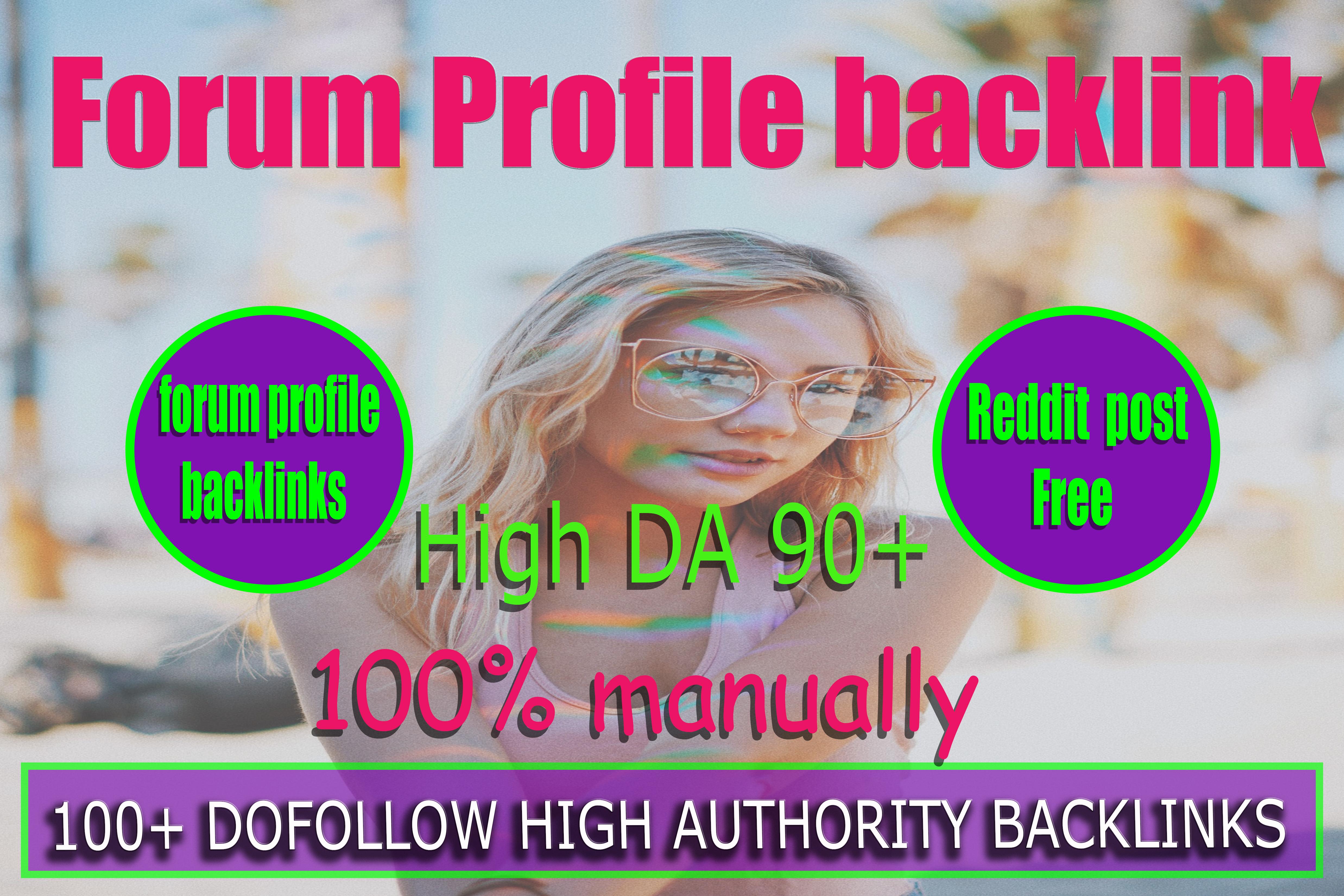 1000 High Quality Forum Profile Back-links Boost Webs...