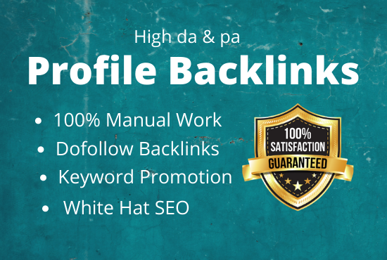 I Will Create Manually 100 High da pa Dofollow SEO Pr...