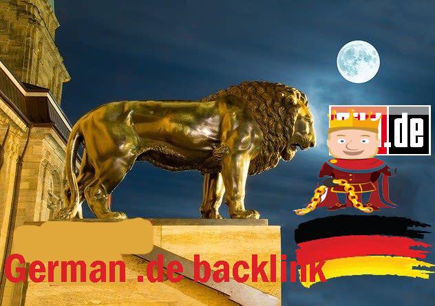 I will do high authority german dofollow seo backlink...